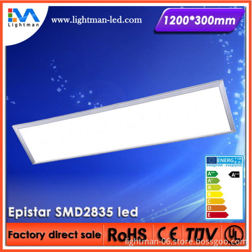 High efficiency Mitsubishi LGP 48W 120x30cm led light guide panel